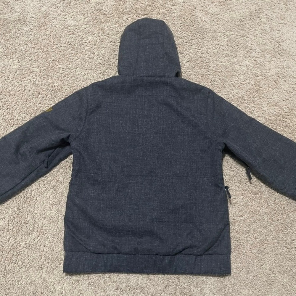 Billabong‎ Jacket Womens Medium Gray Tara Dakides Hooded Ski Snowboard Outerwear - Picture 8 of 12